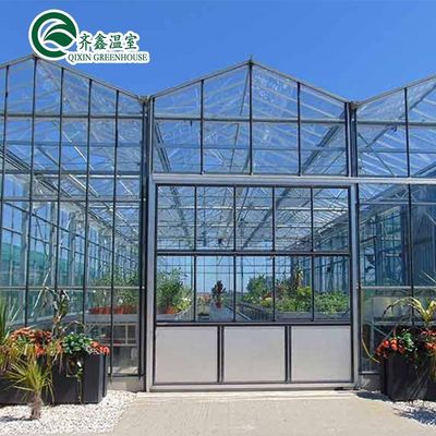Customized Canada Tunnel Greenhouse Garden Tunnel with Glass or PC Sheet